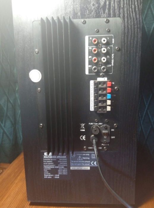 5/1 Active Home Theatre System Multi-Media Speaker MUSTEK SM-520