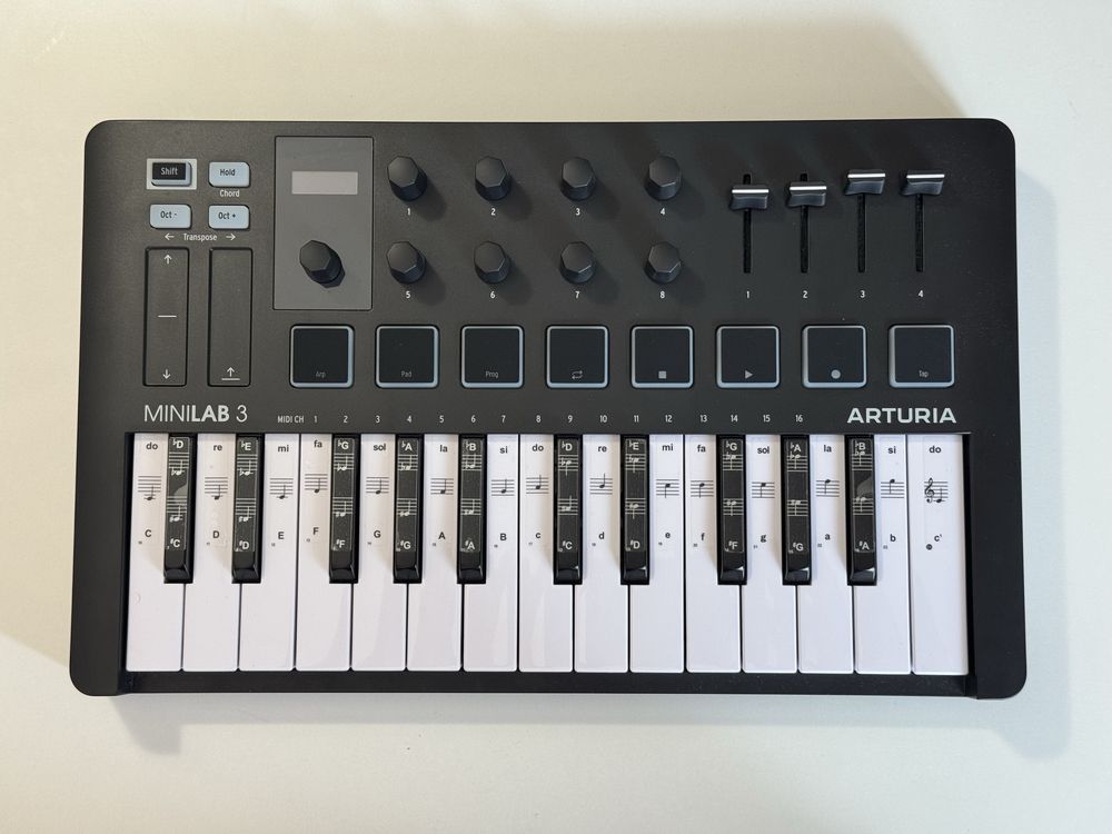 Arturia MiniLab 3 – Controlador MIDI USB – Como Novo