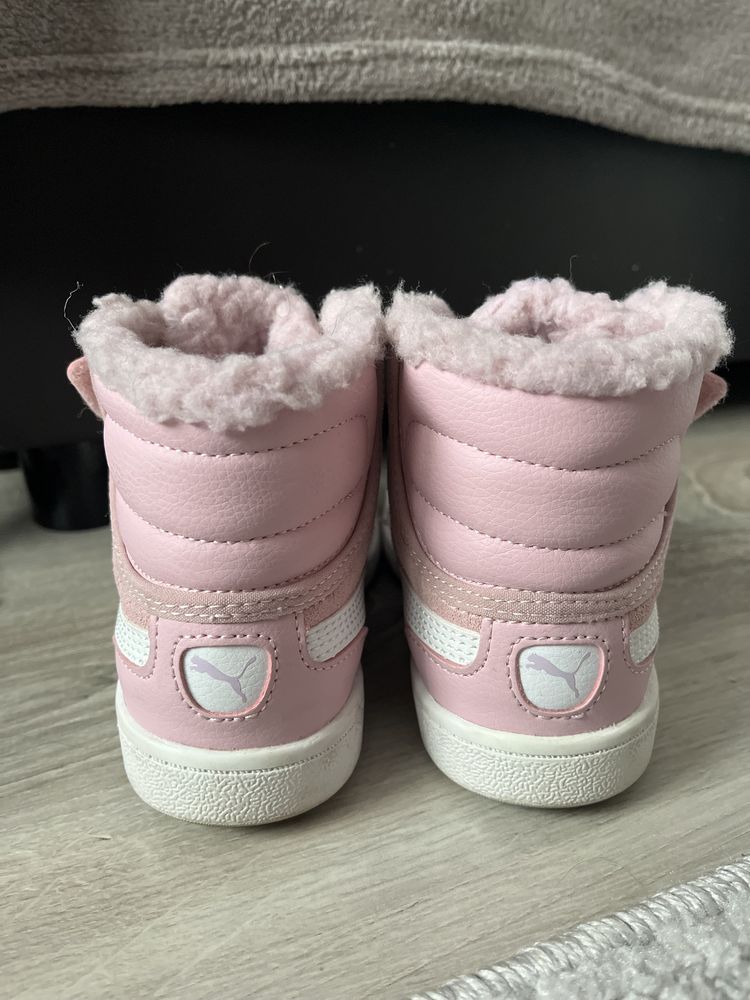 Puma Vikky 29 buty zimowe dziewczęce różowe