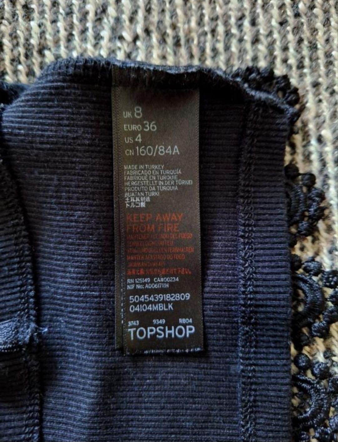 Топ бралет topshop бралет чорний бюстгалтер мереживный кружевной бюст