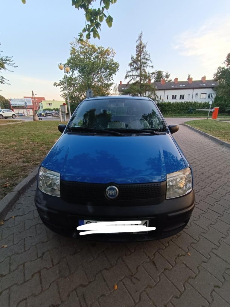 Fiat Panda 1.1 niebieski 2004 rok Abarth felgi