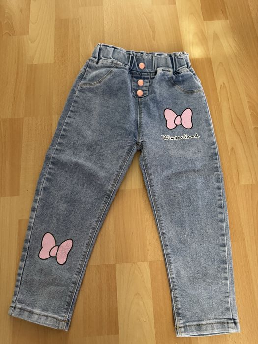 Джинси 104 -116 та нові 5-6 років для дівнинки