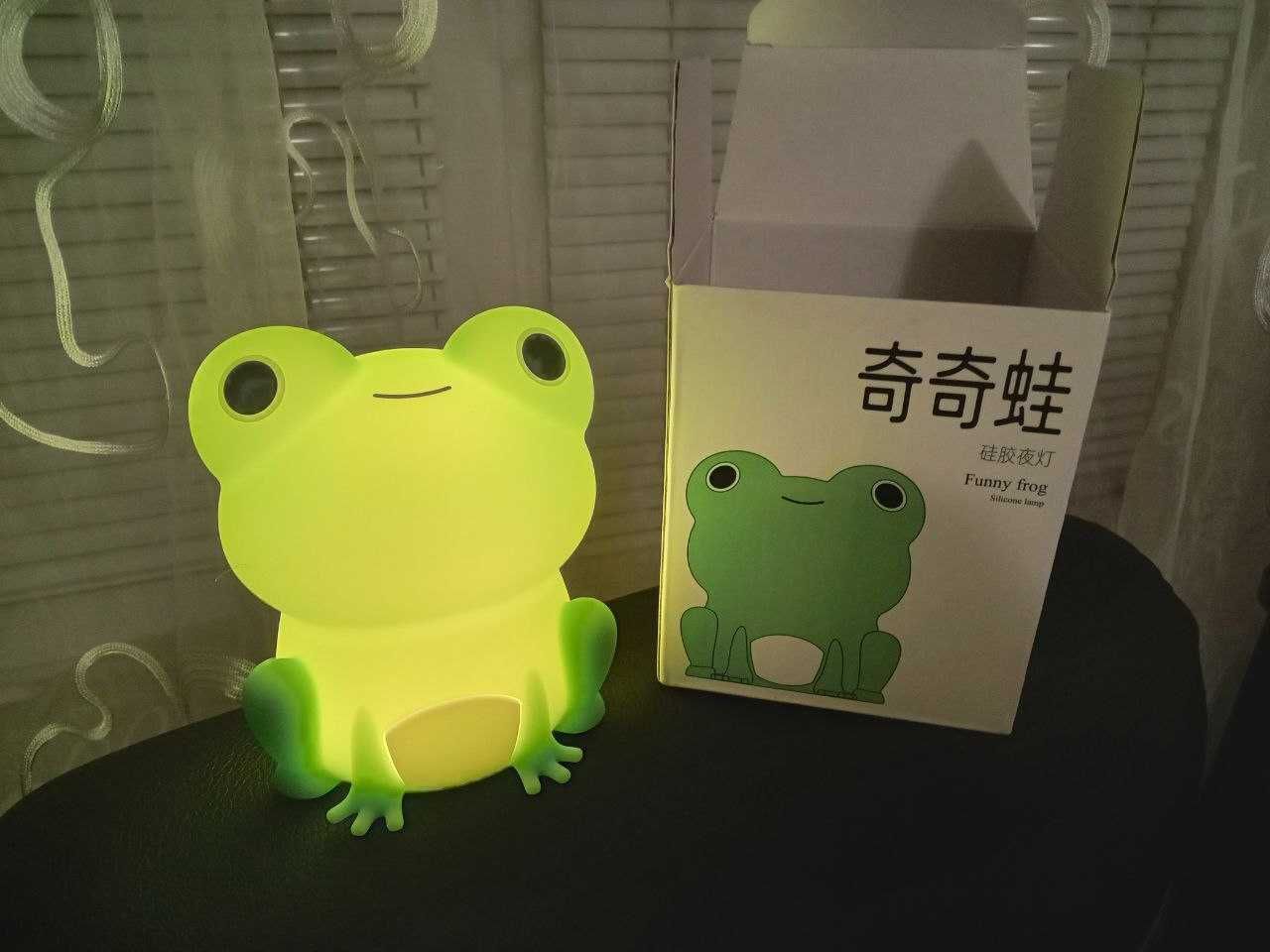 Детский светодиодный диммируемый ночник «Лягушка» Зеленый