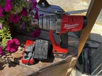 Klucz udarowy Milwaukee M18 1” cal zesta 2 baterie ładowarka