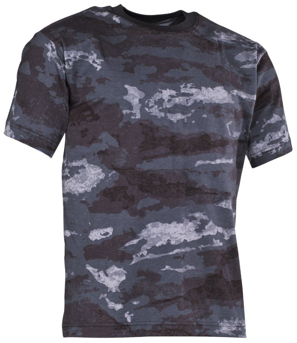 Koszulka US  HDT-camo LE ciemna niebieska 170 g L