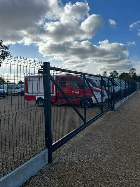 TANIO Ogrodzenia Panelowe Panele 3d Ogrodzenie KOMPLETNE Transport