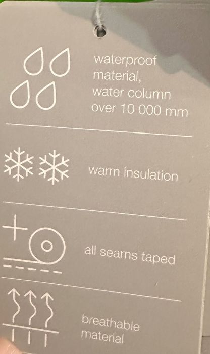 Зимова куртка Reima розмір 80+6