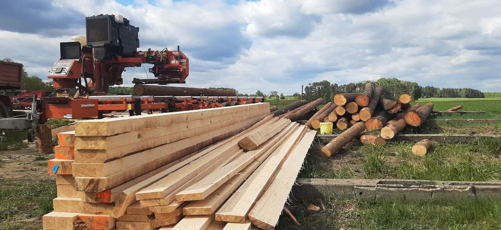 Tartak spalinowy mobilny objazdowy DOJAZD GRATIS