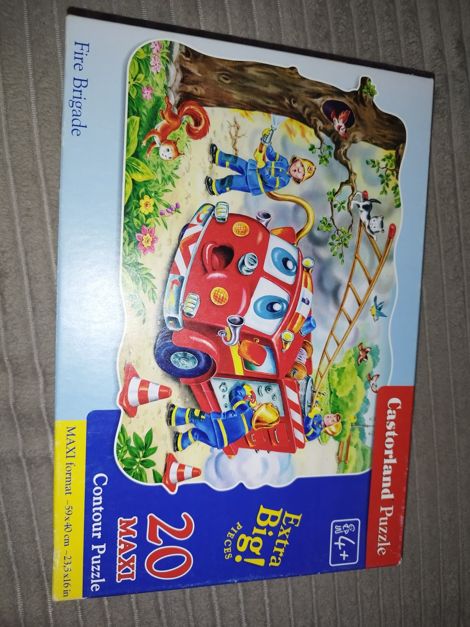 Puzzle 20 maxi Castorland straż pożarna