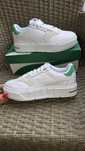 шкіряні кросівки  PUMA Cali Court Match Wns puma white-archive green
u