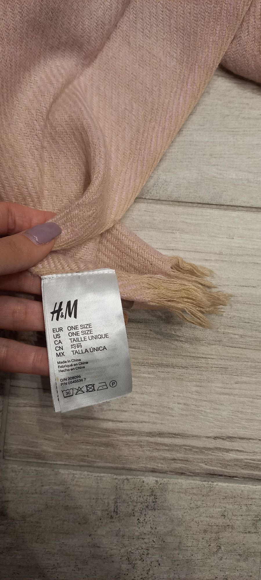 Szal damski h&m jak nowy