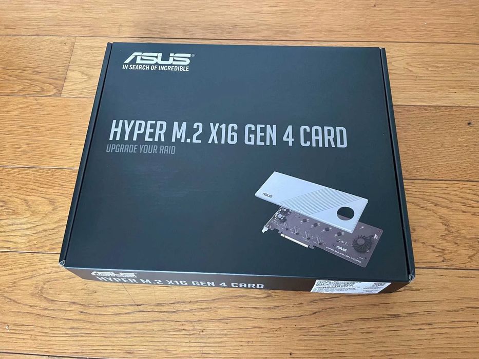 Kontroler dysków SSD ASUS Hyper M.2 x16 Gen 4