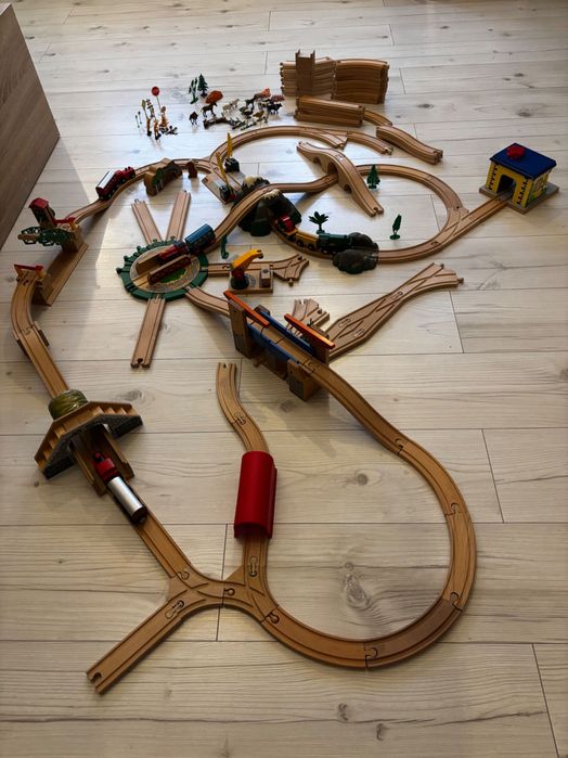 Tory BRIO- duży zestaw