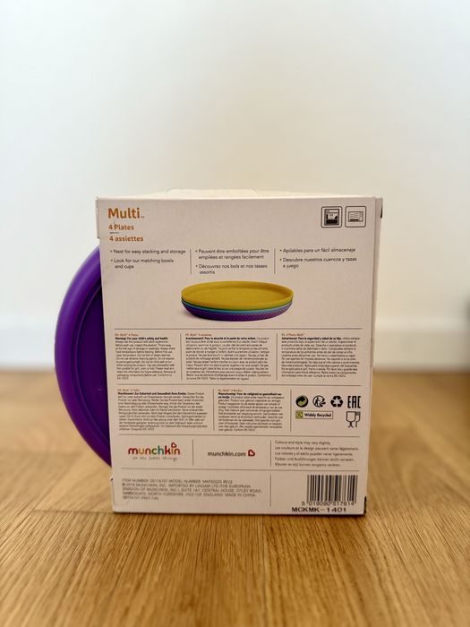 Набір дитячих тарілок Munchkin Multi Plates - 4 шт