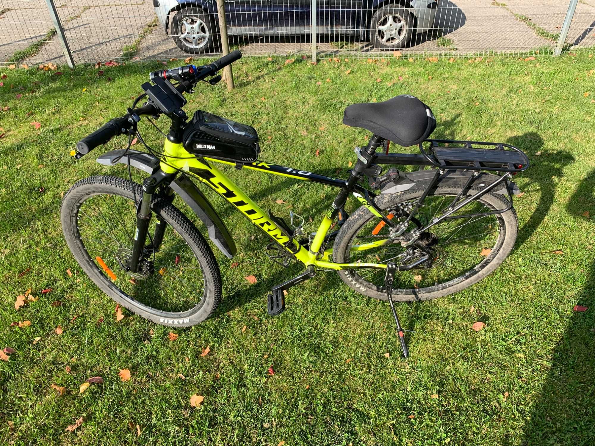 Rower MTB Storm SHARK 7.0 żółty rama 19 cali 29 cali koło