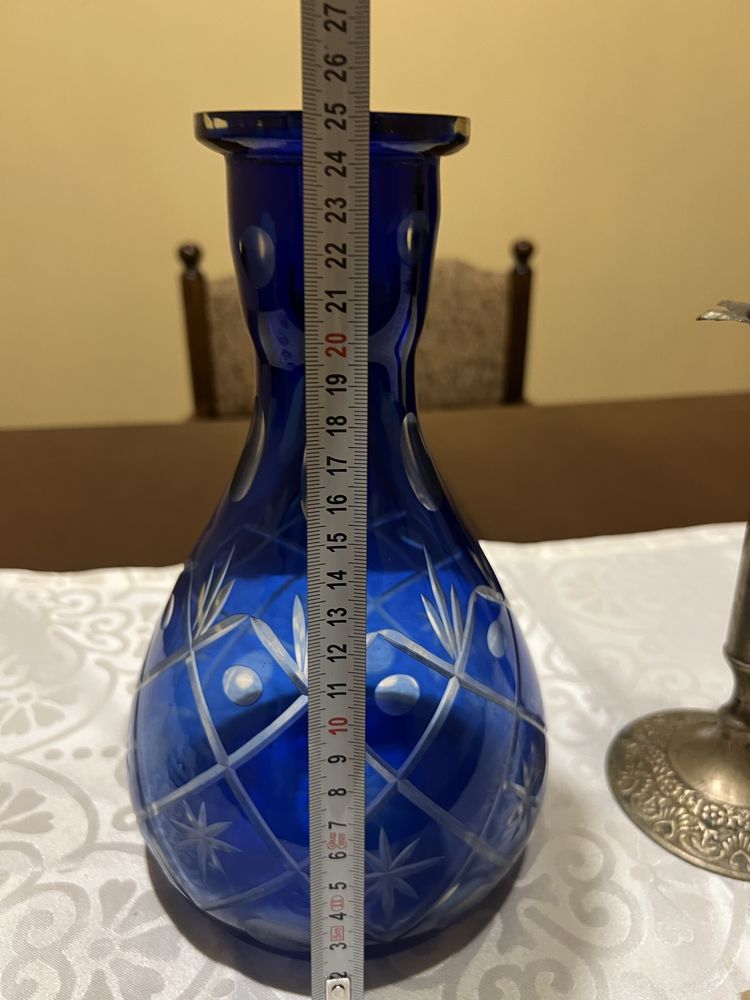 Хрустальная ваза ГДР, графин, штоф