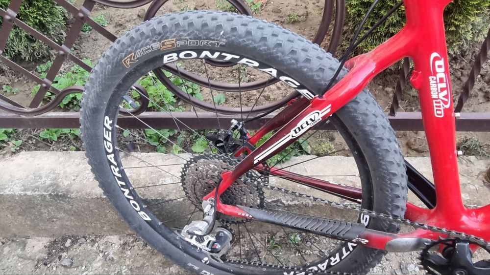 Карбоновий Trek elite 9.9. Made in USA.  Колеса 26. Розмір L.
