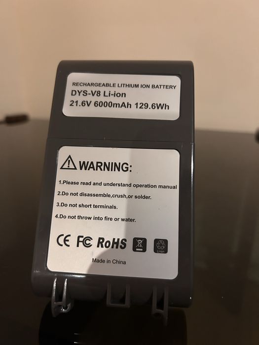 Посилений Акумулятор DYS-V8 (6000 mAh) для пилососів Dyson V8 | Новий