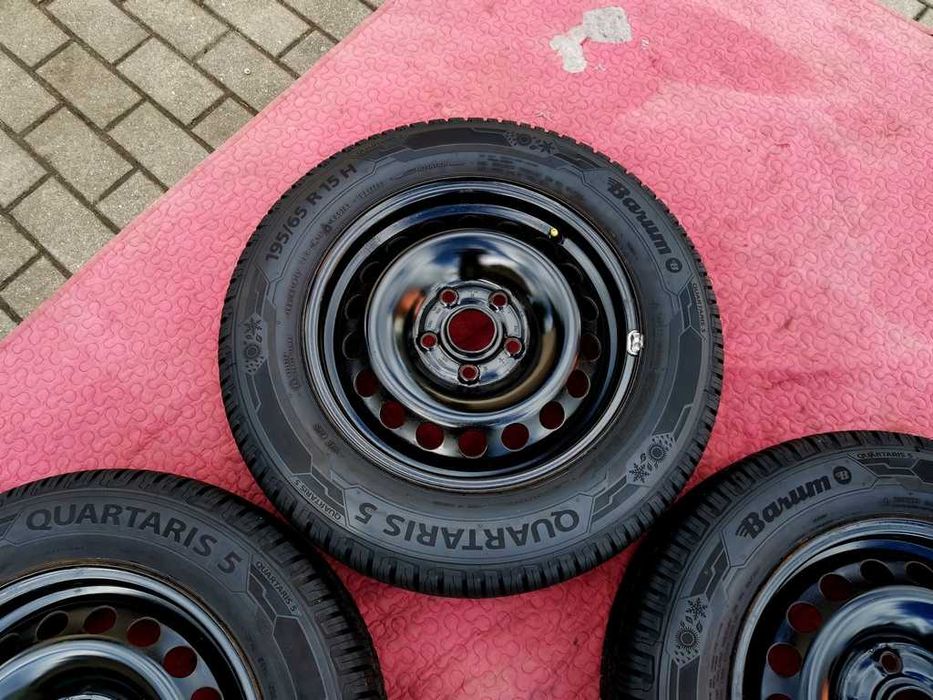 KOŁA całoroczne 15' VW Golf SKODA Octavia - 5x112 - 195/65/15 - 2024 r