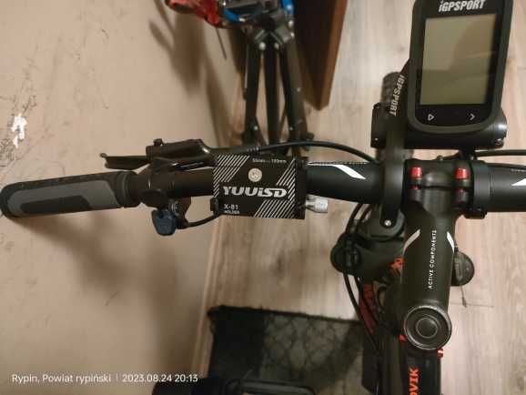 Aluminiowy uchwyt na telefon smartfon GPS rowerowy na motocykl skuter