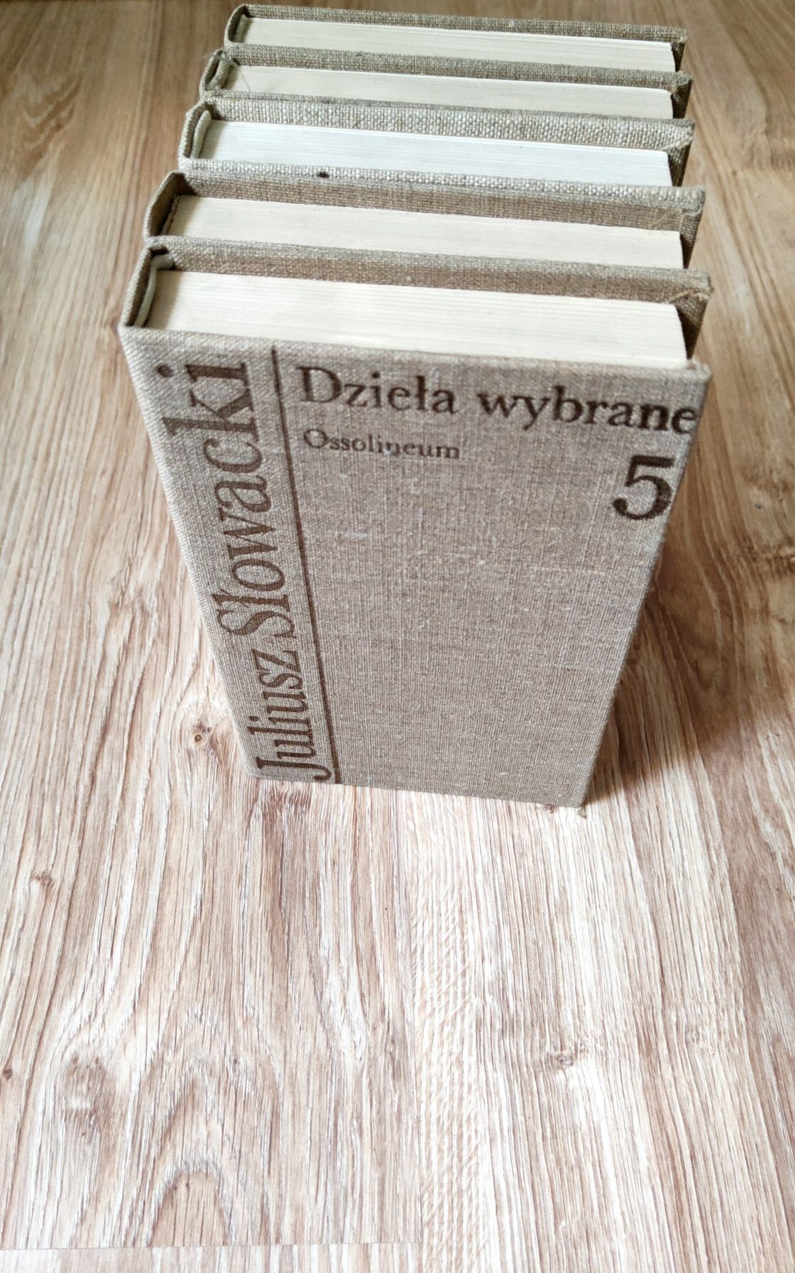 Dzieła wybrane Juliusz Slowacki (5 tomow).