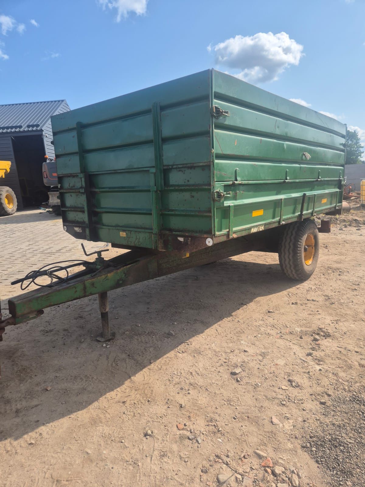 Przyczepa rolnicza tandem kellfri bastrup WARFAMA 5-7.5 ton