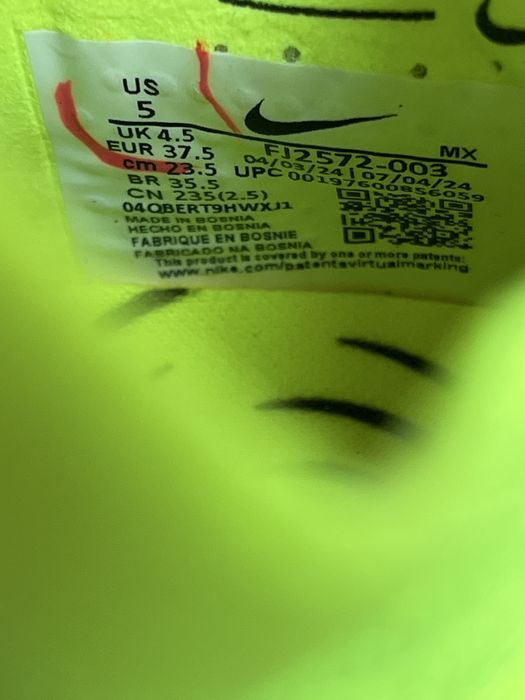 Nike Phantom Luna 2 Elite оригінал бутси розмір 37.5 нові fj2572-003