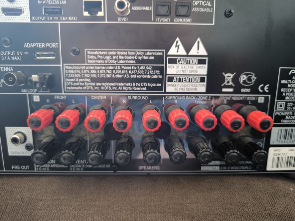 Amplituner internetowy  Pioneer VSX-921-K