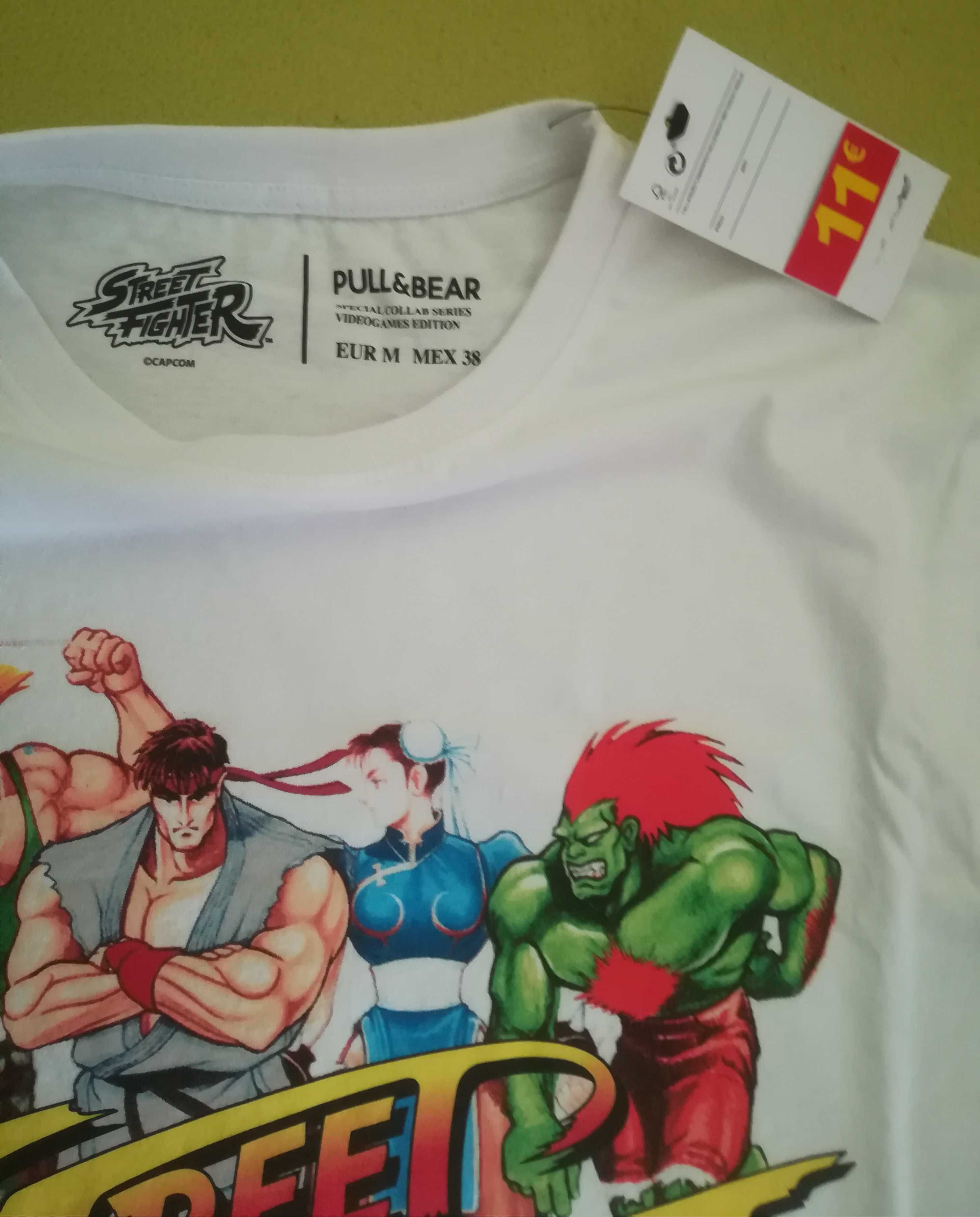 camisola do videojogo Street Fighter