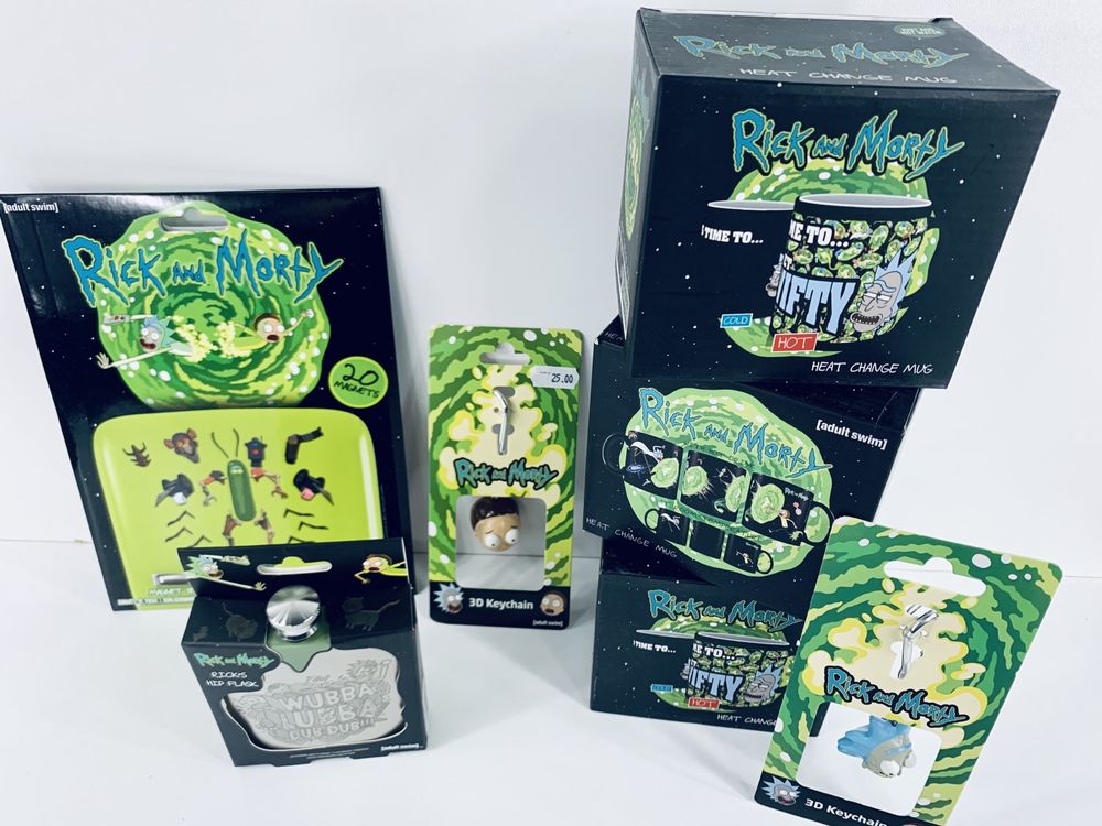 Brelok Rick and Morty 3D KEYCHAIN Nowy Gadżet Poznań