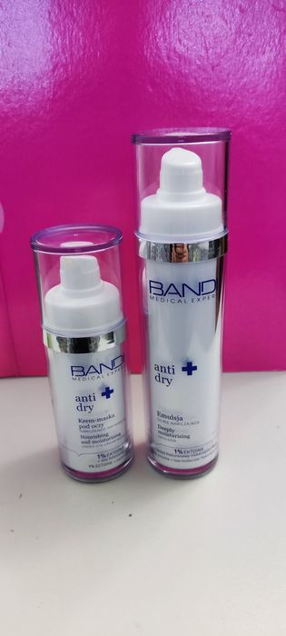 Bandi anti dry + emulsja z ektoina plus krem maska pod oczy
