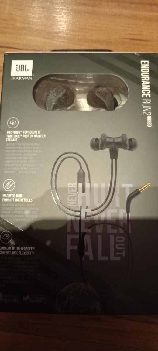 Słuchawki przewodowe JBL Endurance Run2