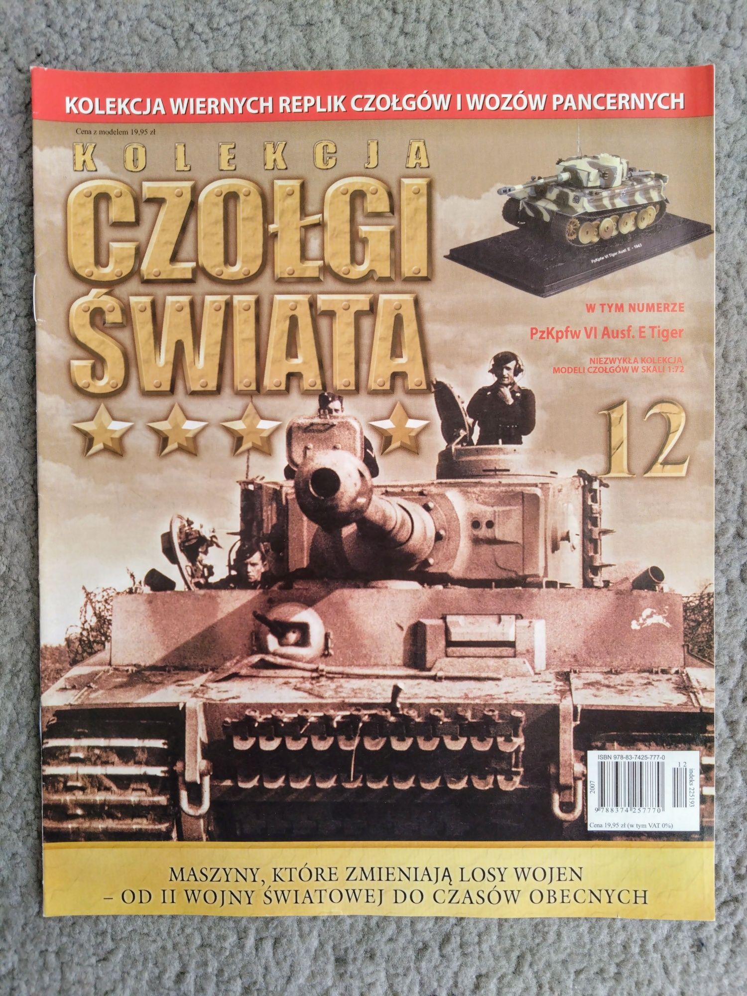 Kolekcja Czołgi Świata nr. 12 PzKpfw VI Ausf. E Tiger