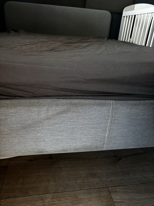 Łóżko Ikea Slattum 140x200 + materac