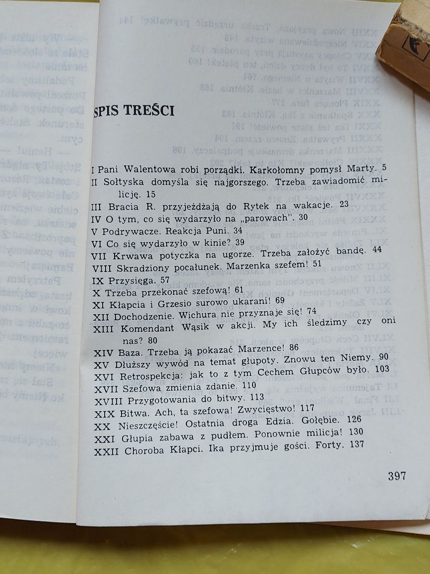 Książka Tajemnicze zniknięcie braci R 1988rok