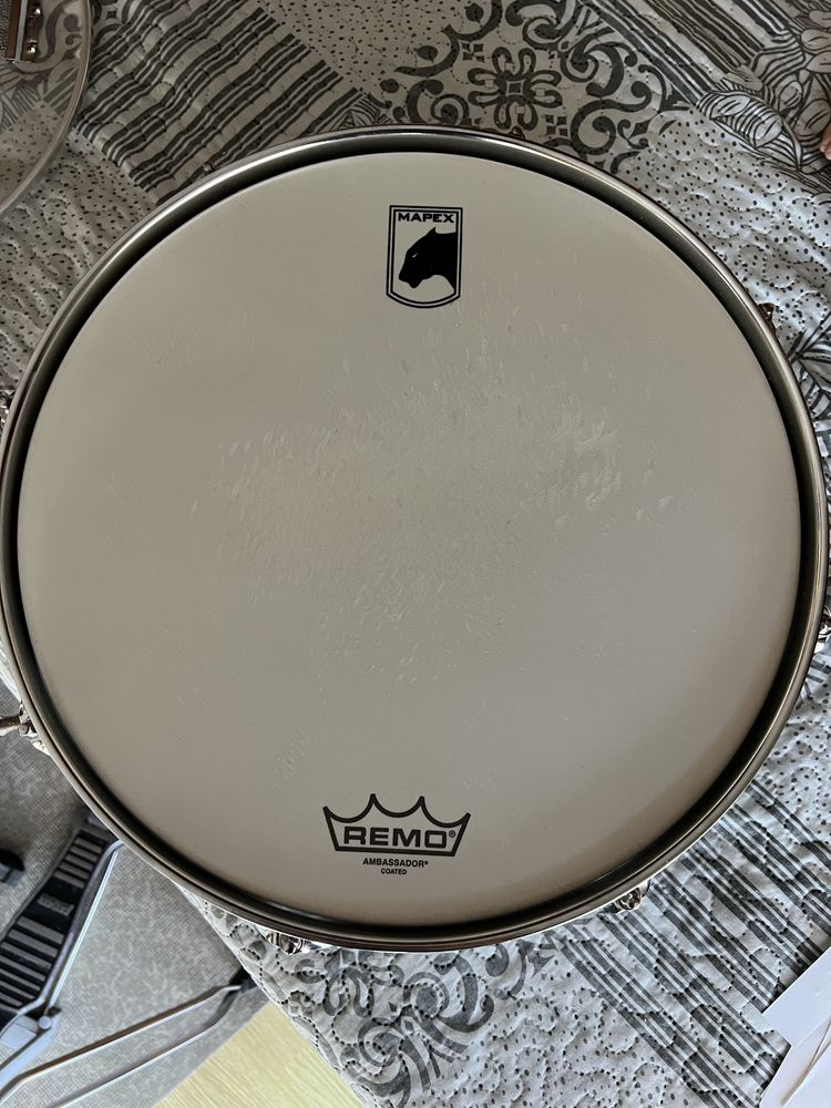 Tarola GRETSCH ENERGY 14” x 5,5” com pele nova REMO AMBASSADOR coated.