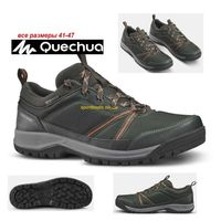 42-47 мужские кроссовки Quechua Кечуа олива хаки демисезонные