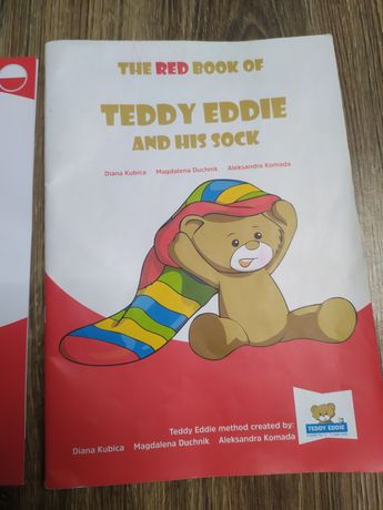 Teddy Eddie zestaw czerwona książka