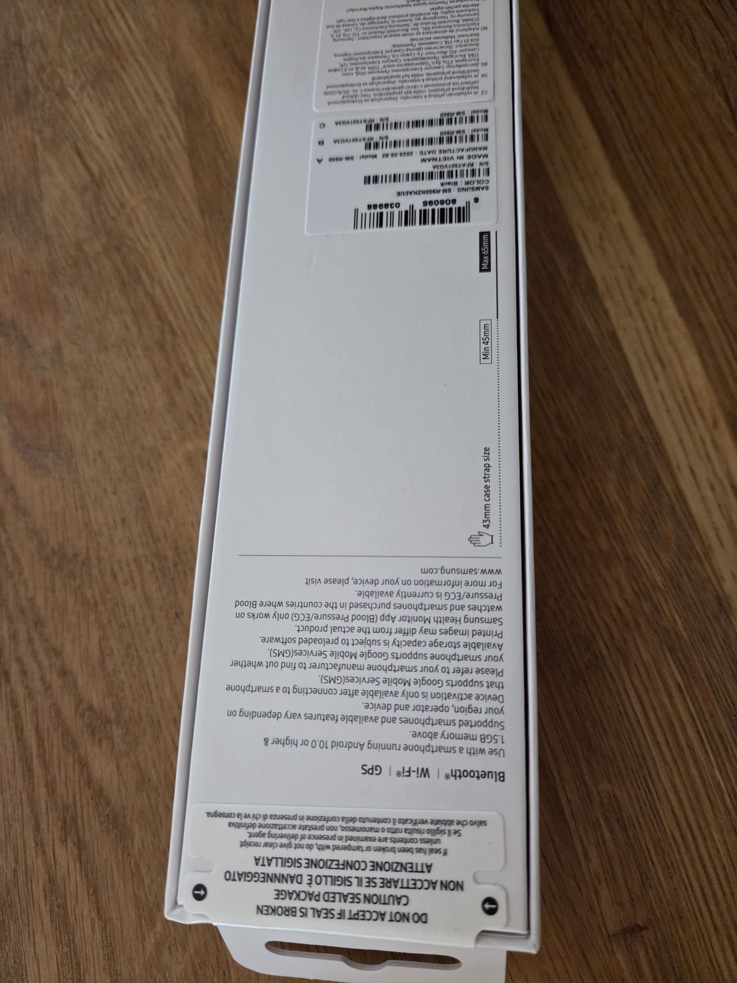 Zegarek smartwatch Samsung Watch6 classic 43mm