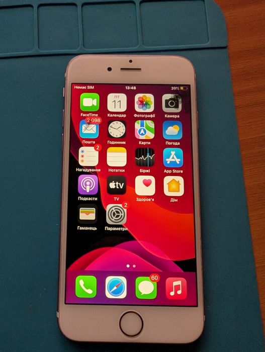 Iphone 6s neverlock, дисплей невеликими вигораннями