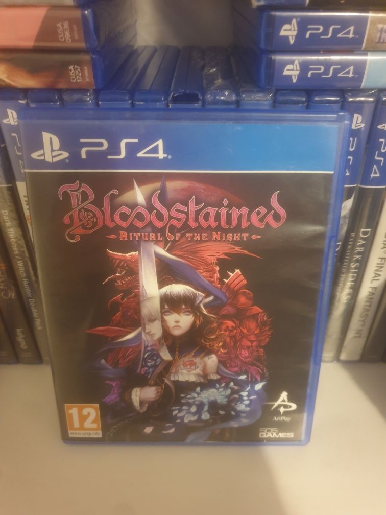 Bloodstained ritual of the night ps4 ps5 playstation 4 5