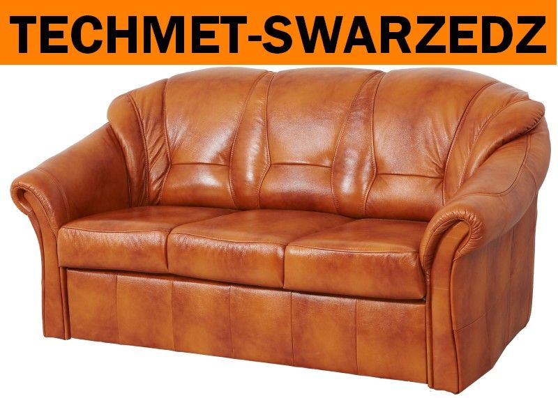 Sofa BOSS 100% skóra naturalna Premium TECHMET-SWARZĘDZ