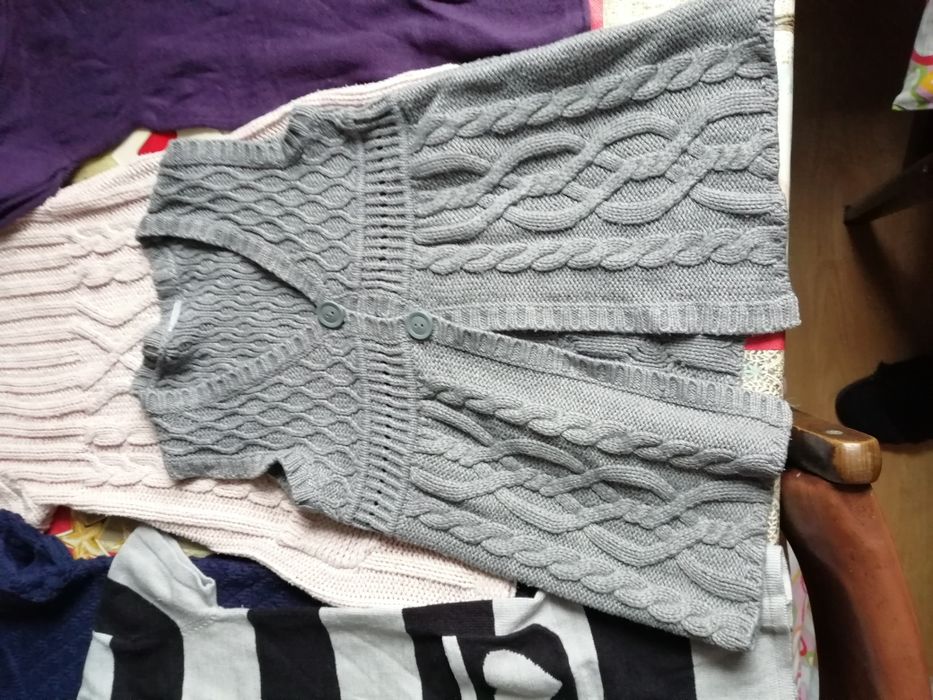 Tunika wełniana dziewczęca 5 - 6 110 - 116