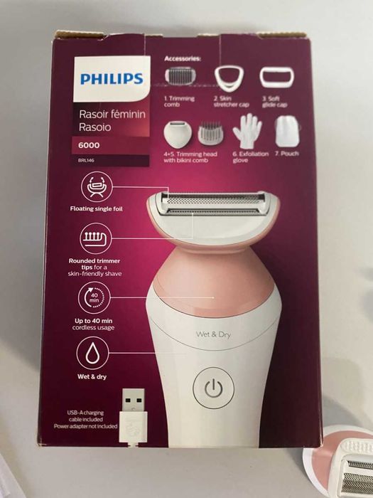 Philips Series 6000 BRL146/00 Maszynka do Golenia damska
