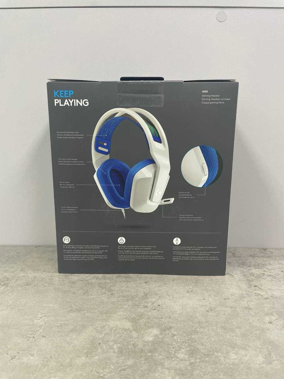 Навушники Logitech G335 Wired Gaming White (981-001018)