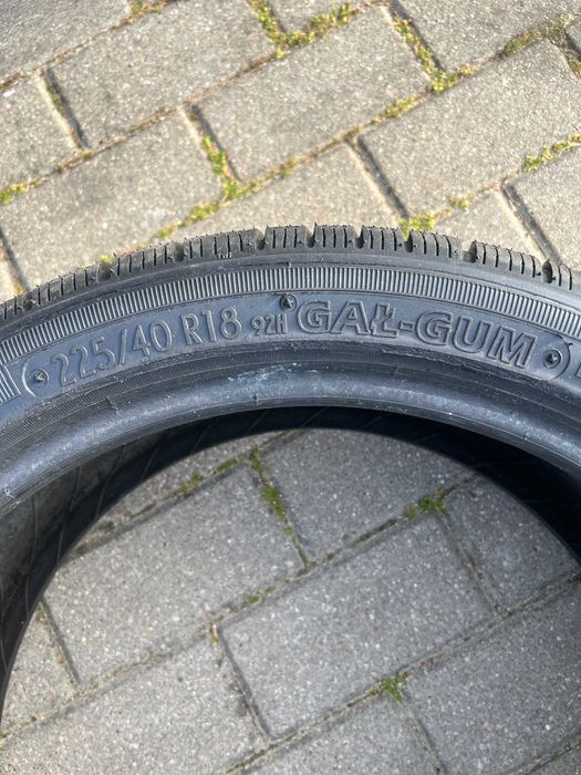 225/40r18 nowe opony zimowe bieżnikowane nalewki 2025r montaz w cenie!