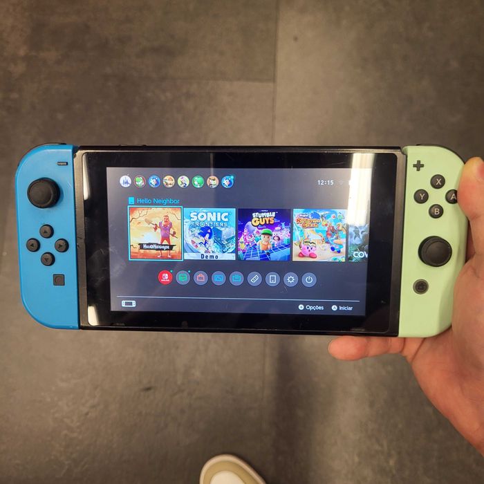 Nitendo Switch com Deck Incluso