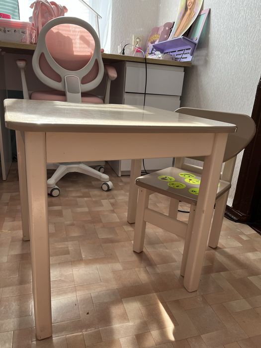 Стіл та стілець дитячий  тм верес