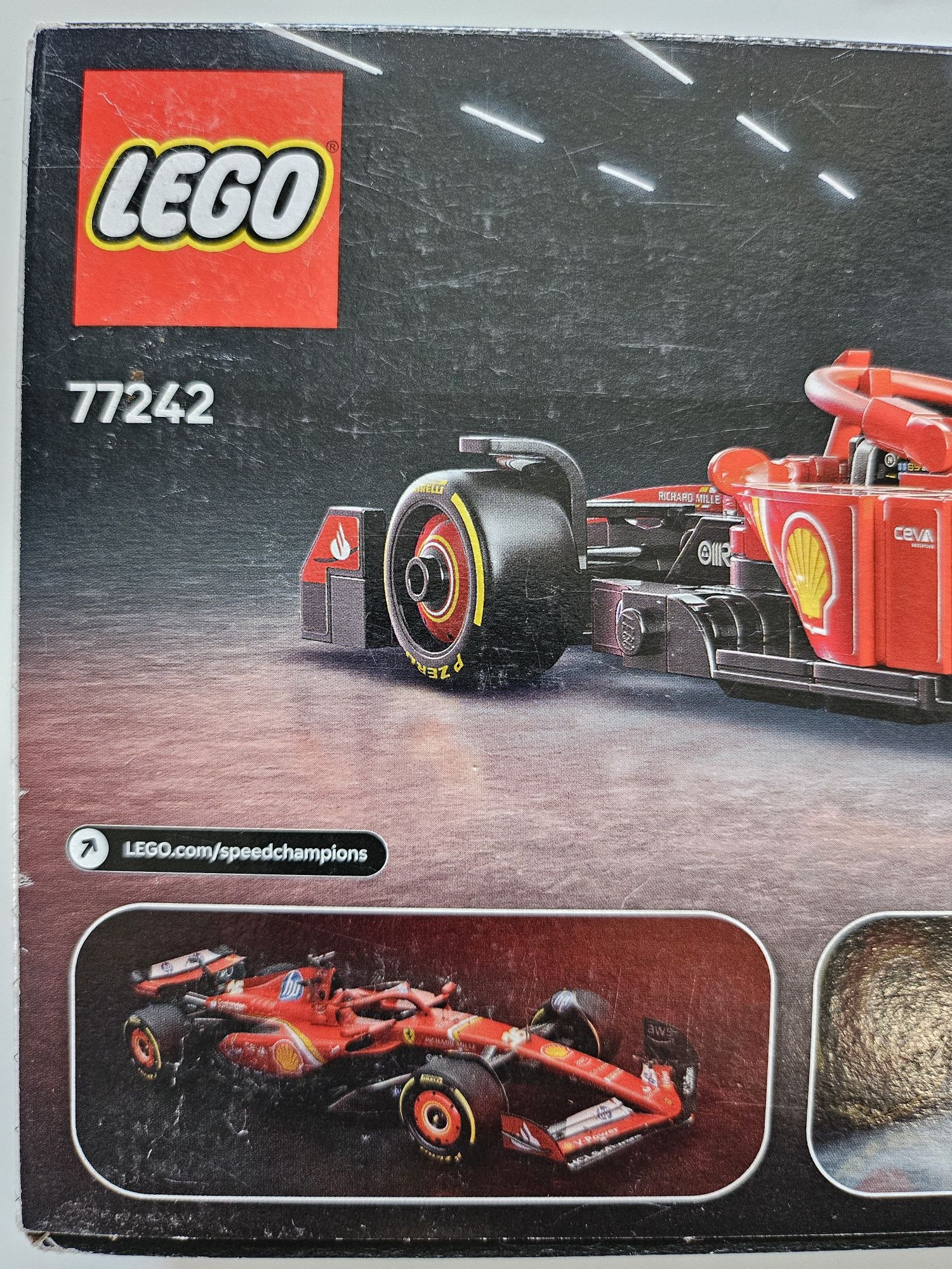 Zestaw LEGO 77242 Speed Champions Bolid F1 Ferrari SF-24