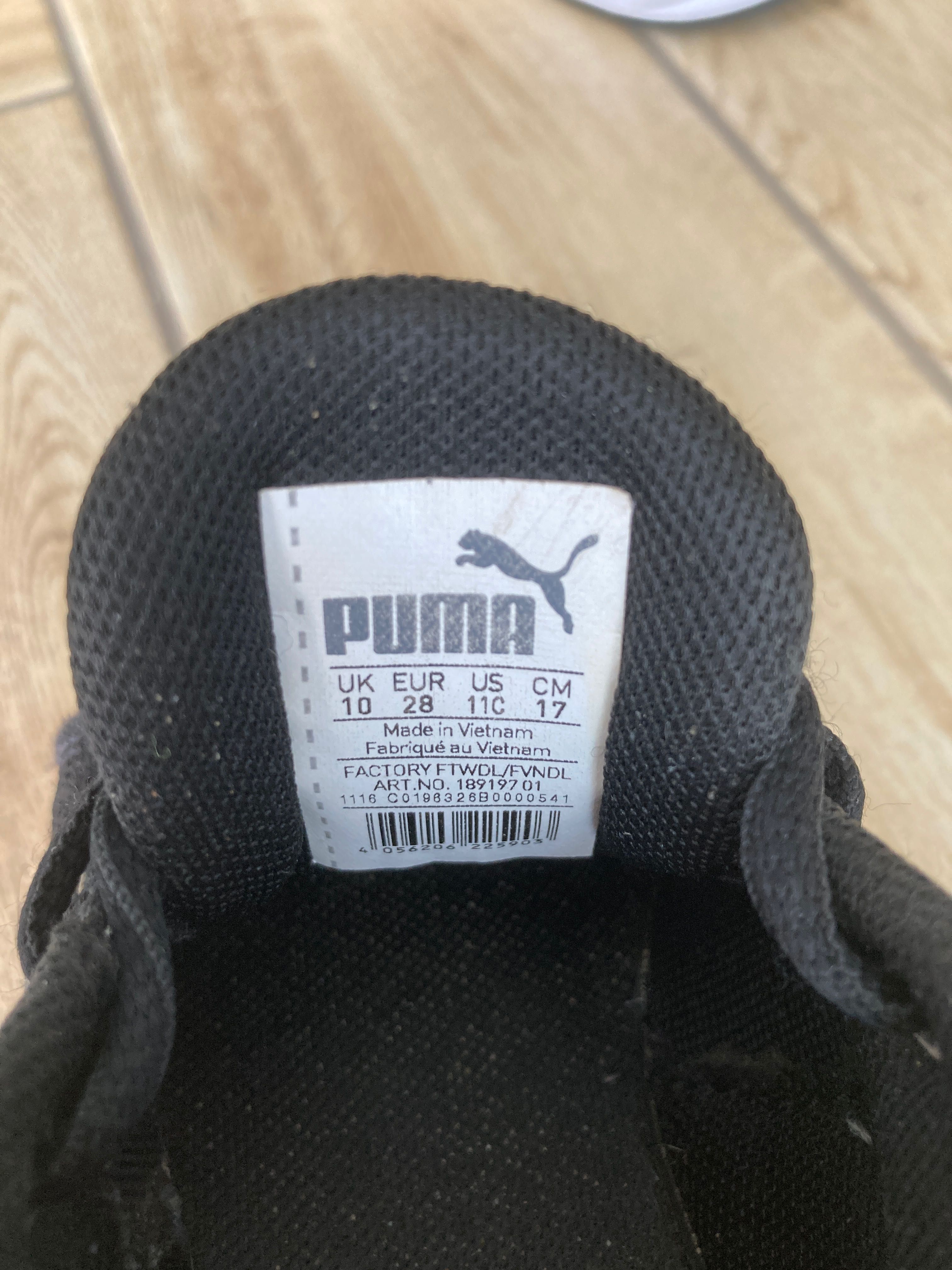 Buty dziecięce puma rozmiar 28